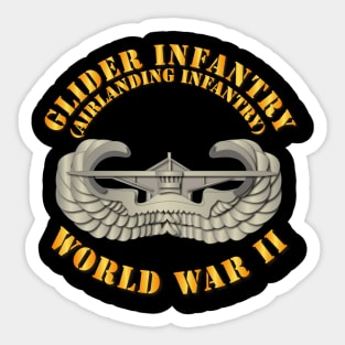 Glider Badge Sticker